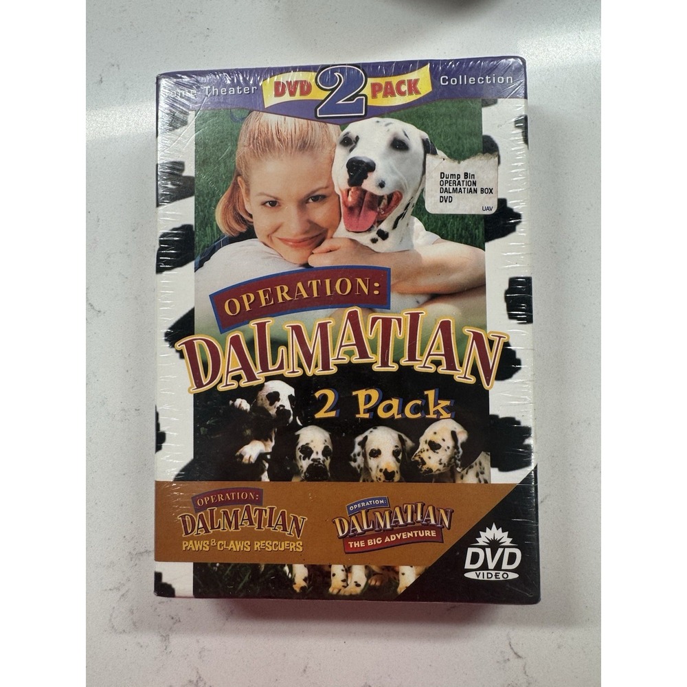 Operation Dalmatian 2-Pack DVD 2-Disc Family Adventure Movie Set New‎ Box
